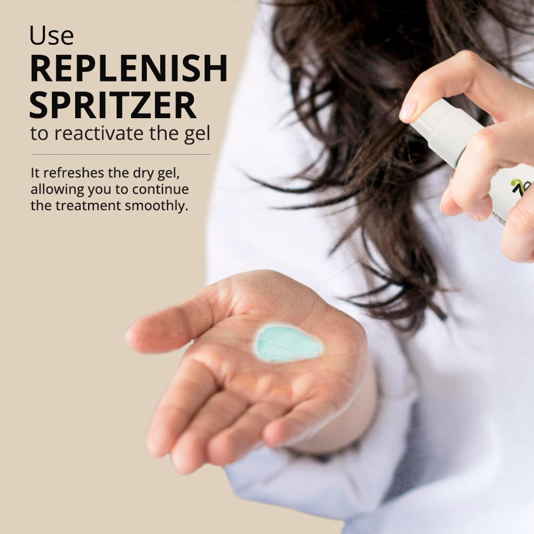 Myolift 8Oz Restore Conductive Gel with Bio-Active Complex 8Oz Facial Skin Care Products with Green Tea Extract, Hyaluronic Acid, anti Aging &Skin Tightening [4Ozx2] (8 Oz)